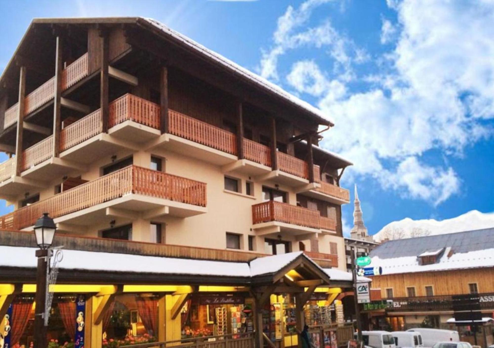 Aparthotel Les Aiguilles De Warens Combloux Esterno foto